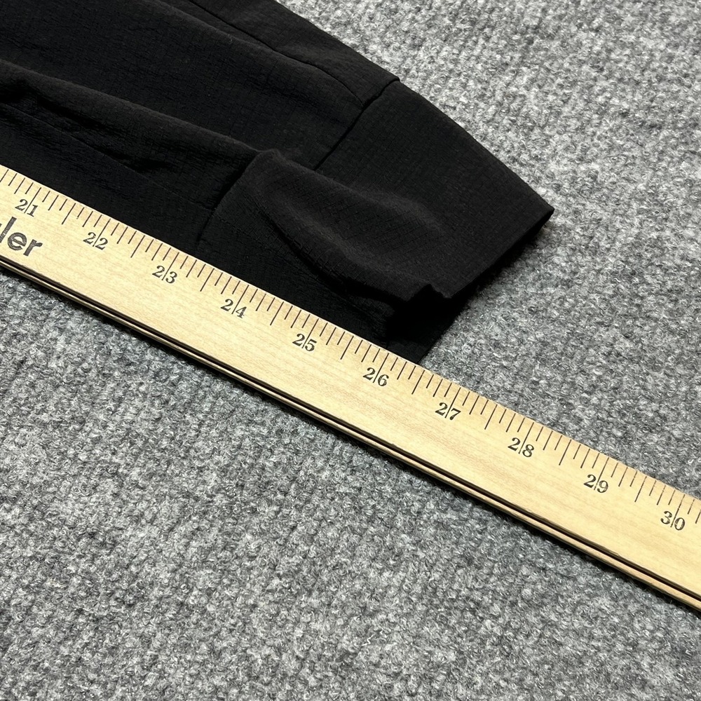 Athleta Jogger Pants Womens 6 Black Trekkie North Elastic Waist Zip Pockets - Picture 12 of 13